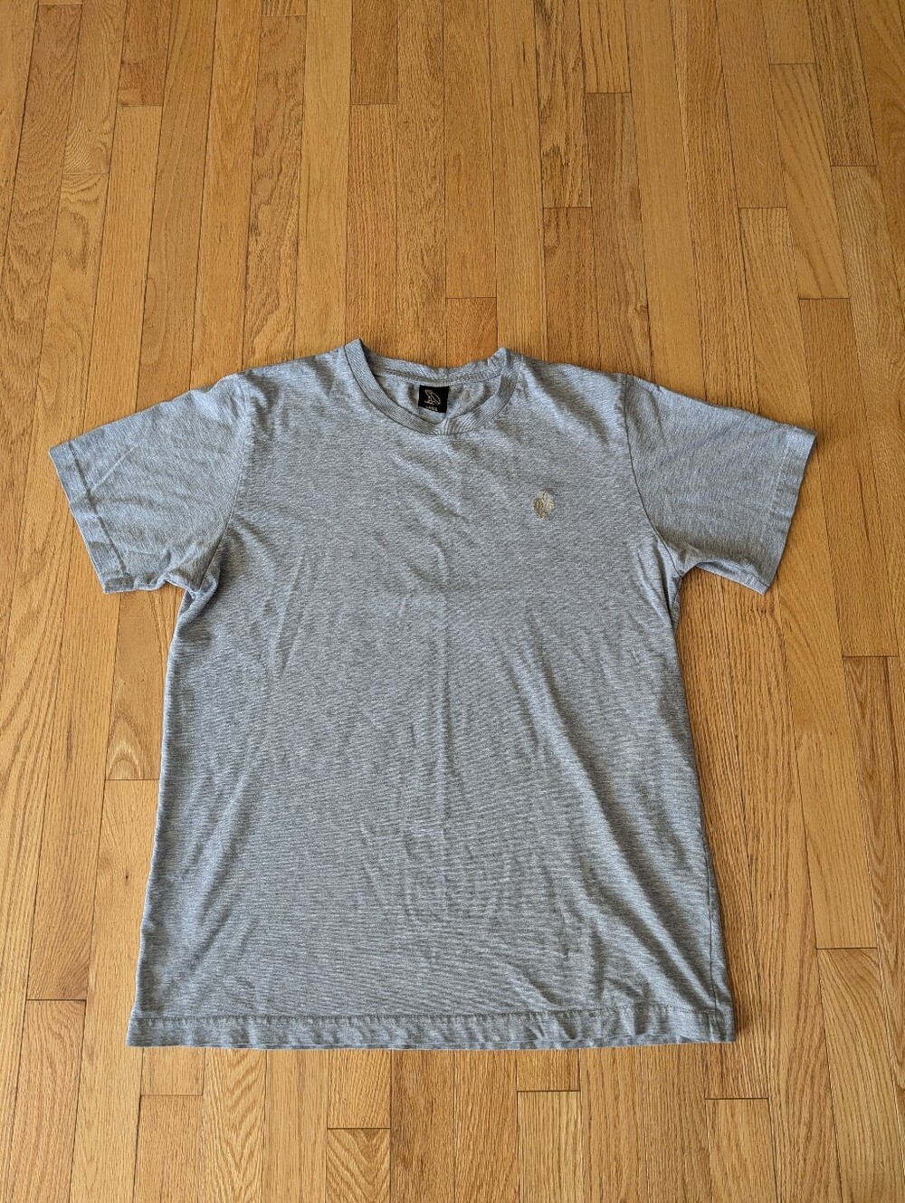 OVO Heather Grey Embroided T-shirts (Men's Large)